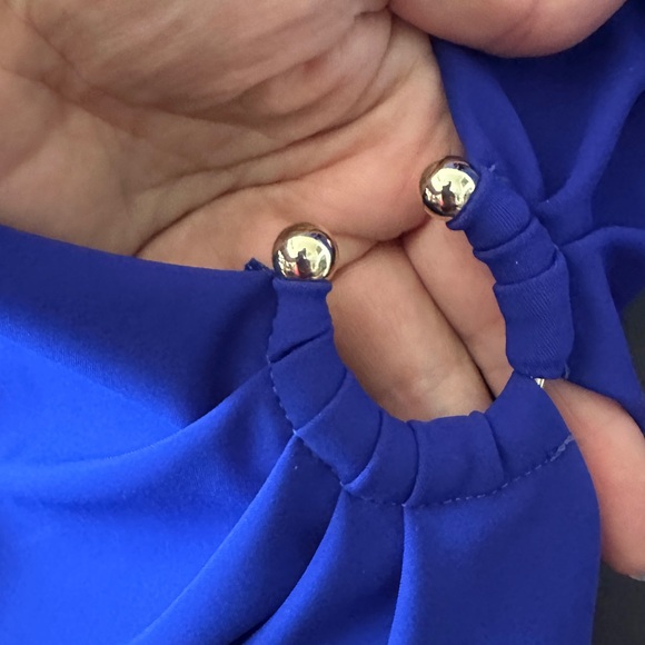 Chairs Boni La Petite Robe Gekko Bandage Midi Dress,Blue-violet,It42=US6/S, New - Picture 6 of 10